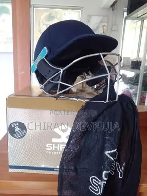 Shrey Air Stainless steel Cricket Helmet