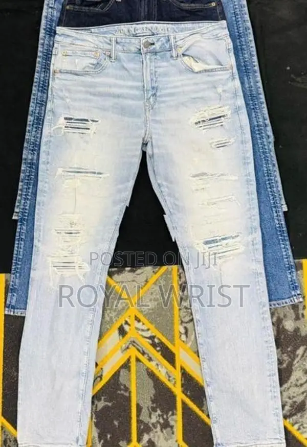 American Eagle Men's Patch Denim
