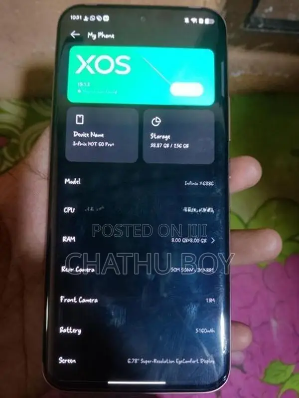 Infinix Hot 60 Pro+ (Used)