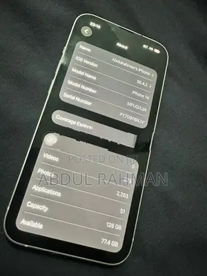 Apple iPhone 14 (Used)