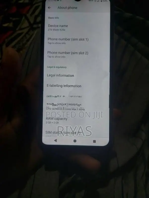 ZTE Blade A35 Dualsim (Used)