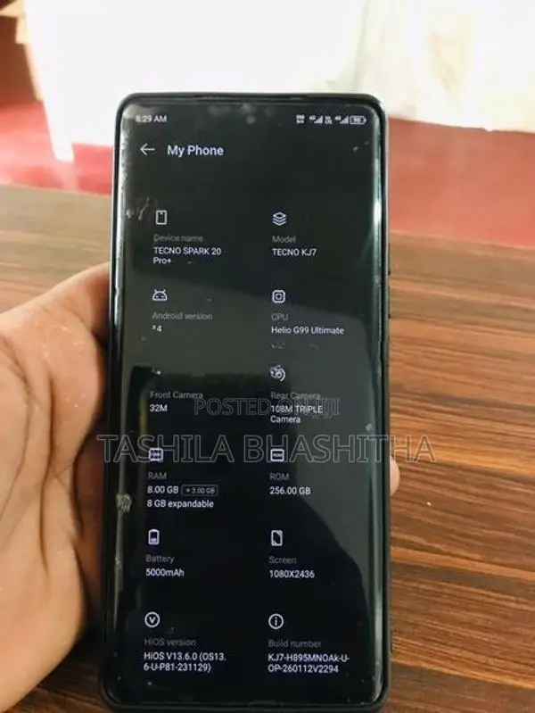 Tecno Spark 20 Pro Plus (Used)