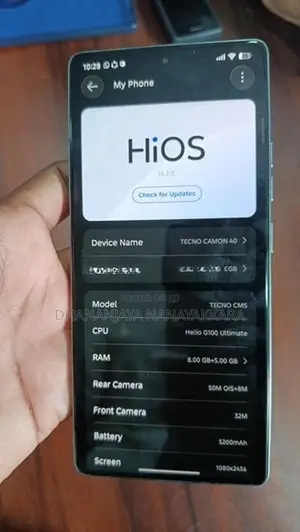 Tecno Camon 40 (Used)