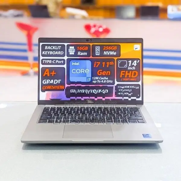 Dell Latitude 5420 Core i7-11th GEN 8GB RAM 256GB SSD Laptop