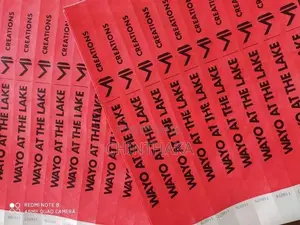 Event Entrance Wristbands Making