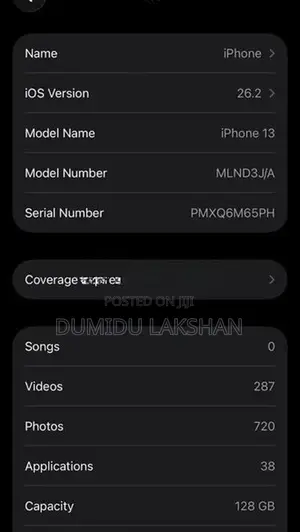 Apple iPhone 13 128GB (Used)