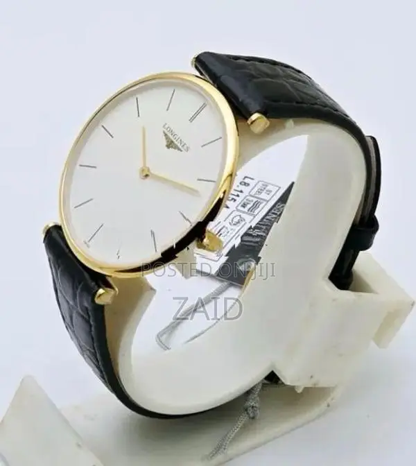 Longines La Grande Classique Ultra Slim Gold Premium Leather Watch