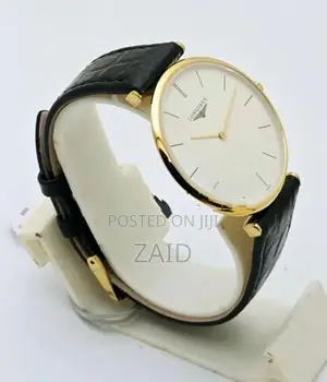 Longines La Grande Classique Ultra Slim Gold Premium Leather Watch