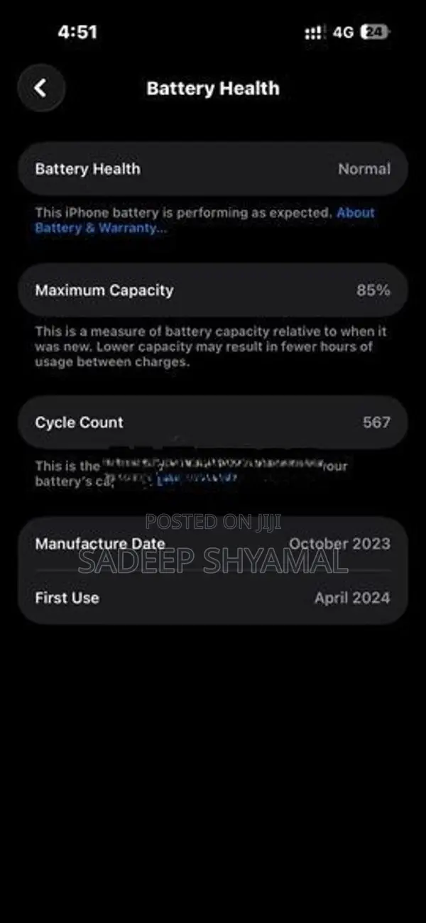 Apple iPhone 15 (Used)