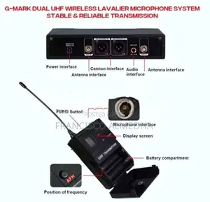 G Mark EW-100 Levelier Wireless Pro Mic