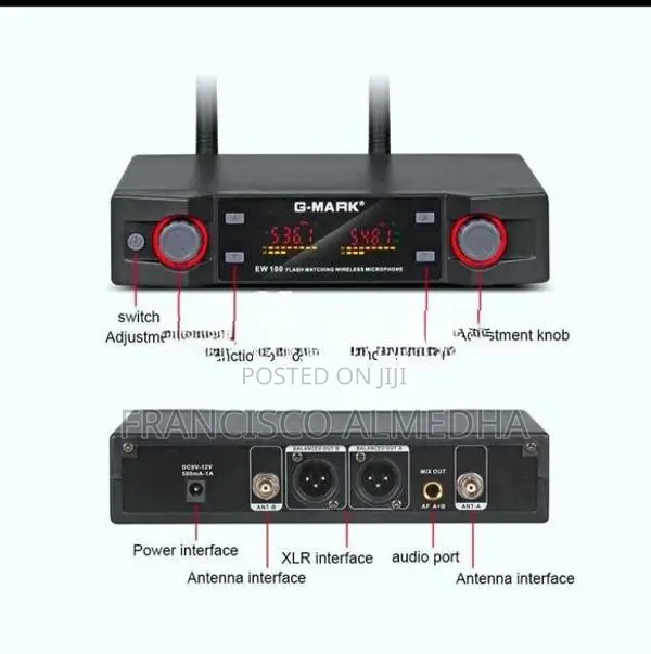 G Mark EW-100 Levelier Wireless Pro Mic