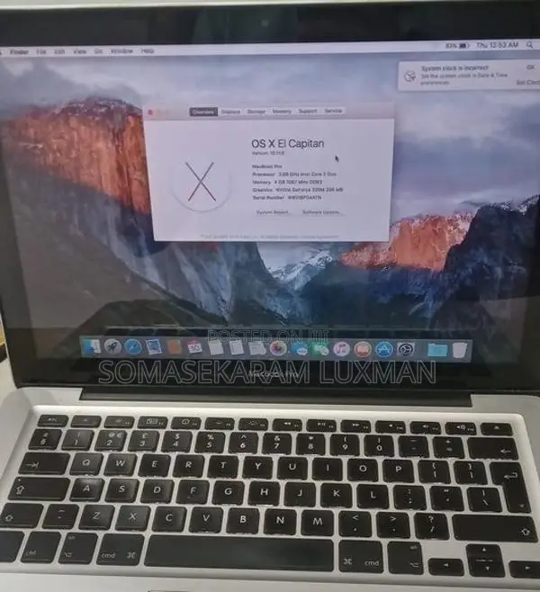 Apple Macbook Pro A1278 Laptop