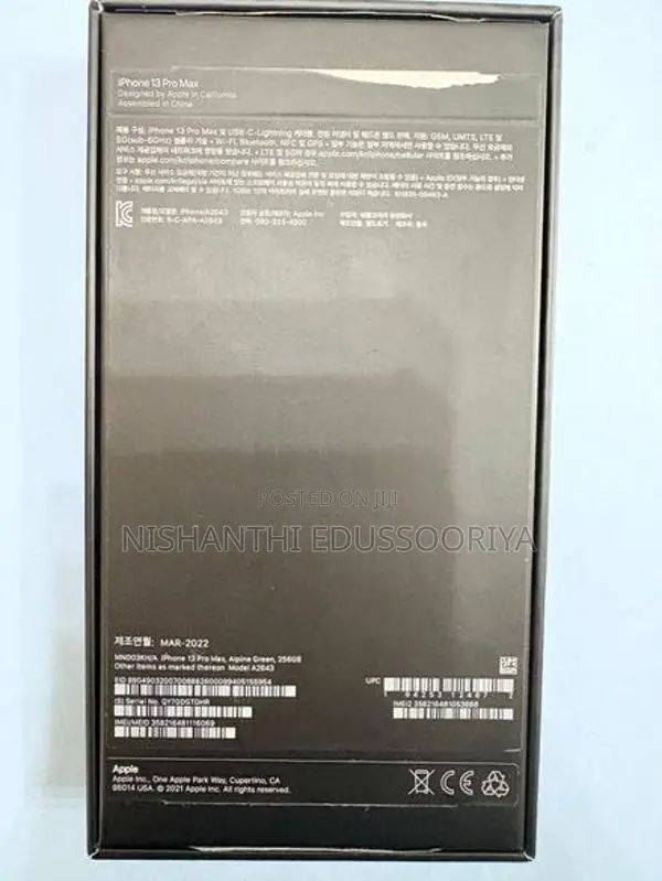 Apple iPhone 13 Pro Max (Used)