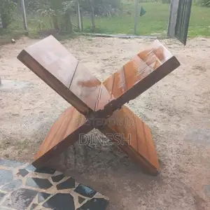 Large Teak Wooden Round Table
