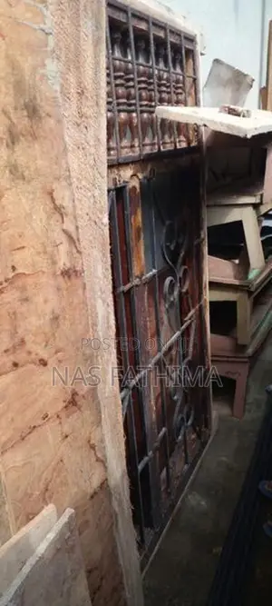Window Frame with Door