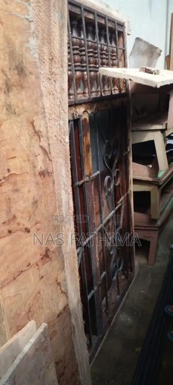Window Frame with Door