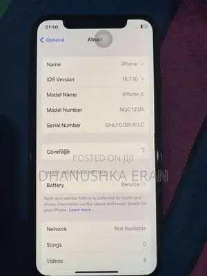 Apple iPhone X (Used)
