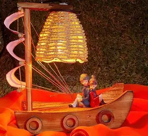 Ship on Lovers Lamp