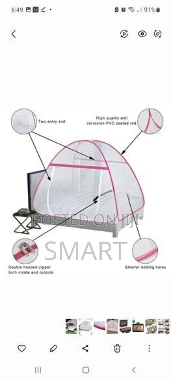 Folding Double Bed