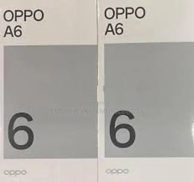 Oppo A6 8GB|256GB (Brand New)