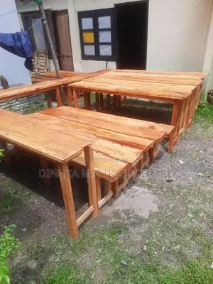 Table with Bench 6ft *15inch