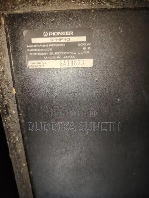 Pioneer SHF-10 Double Top Speaker