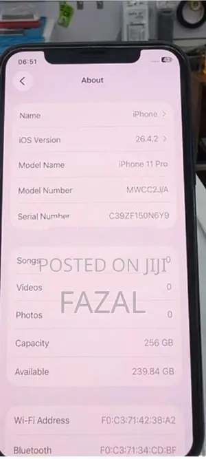 Apple iPhone 11 Pro (Used)