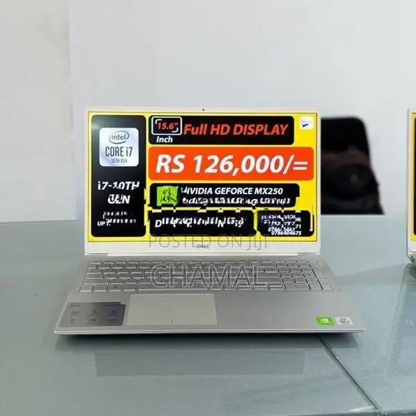Dell inspiron 5590 Nvidia MX250/2GB VGA|Core i7-10th GEN|8GB RAM Lapto