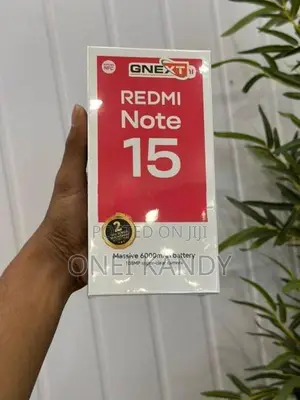 Xiaomi Redmi Note 15 6GB 128GB (Brand New)
