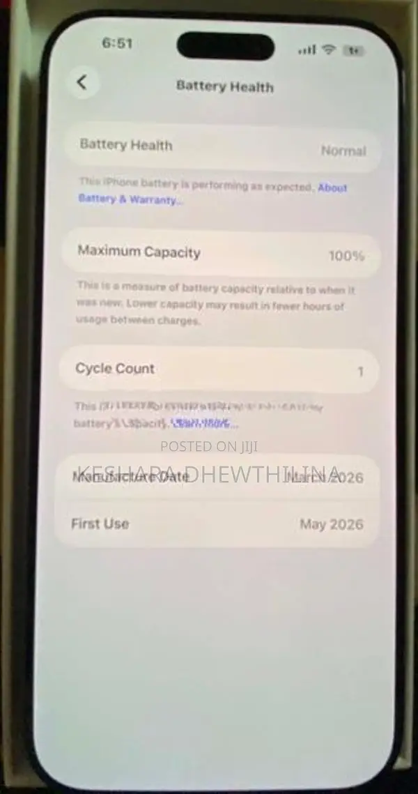 Apple iPhone 17 Pro Max 256GB (Used)