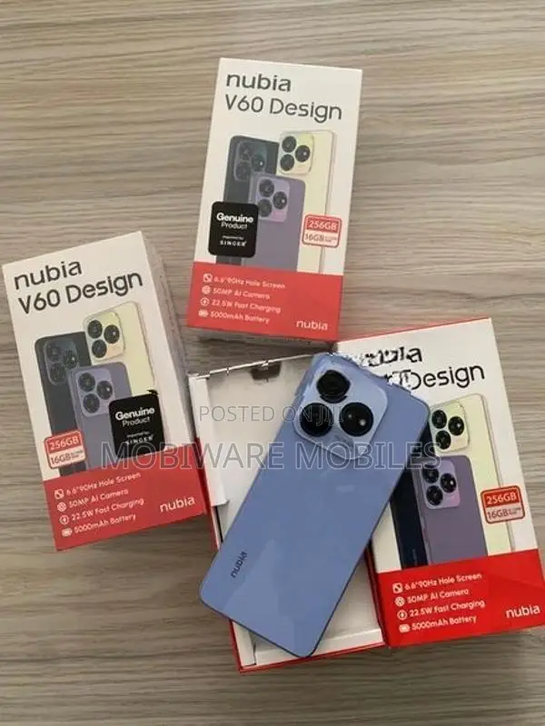 ZTE nubia V60 Design 6GB 256GB (Used)