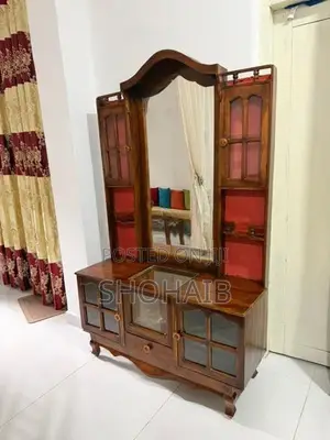 Elegant Teak Wood Dressing Table