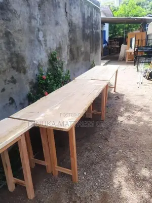 Table And Bench 6ft ×15inc.