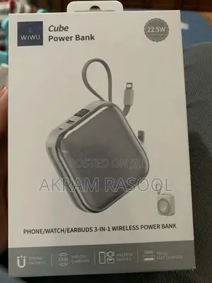Wiwu Cube Power Bank 3in 1