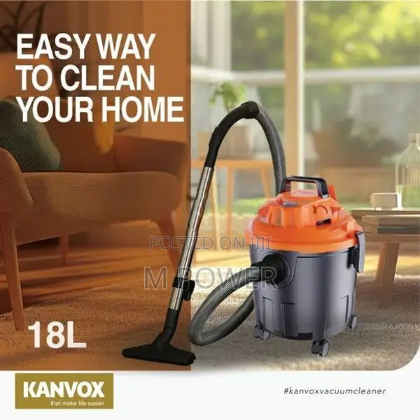 Kanvox Vacuum Cleaner 18L (Wet & Dry) – (KANV18)
