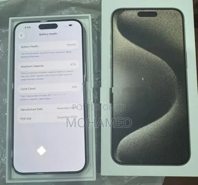 Apple iPhone 15 Pro Max 512GB (Used)