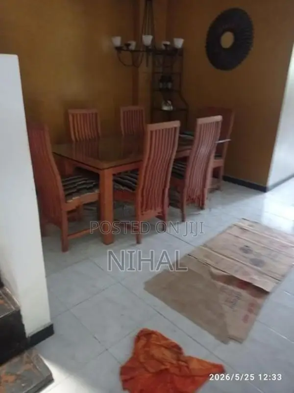 Dining Table with Sofa Set