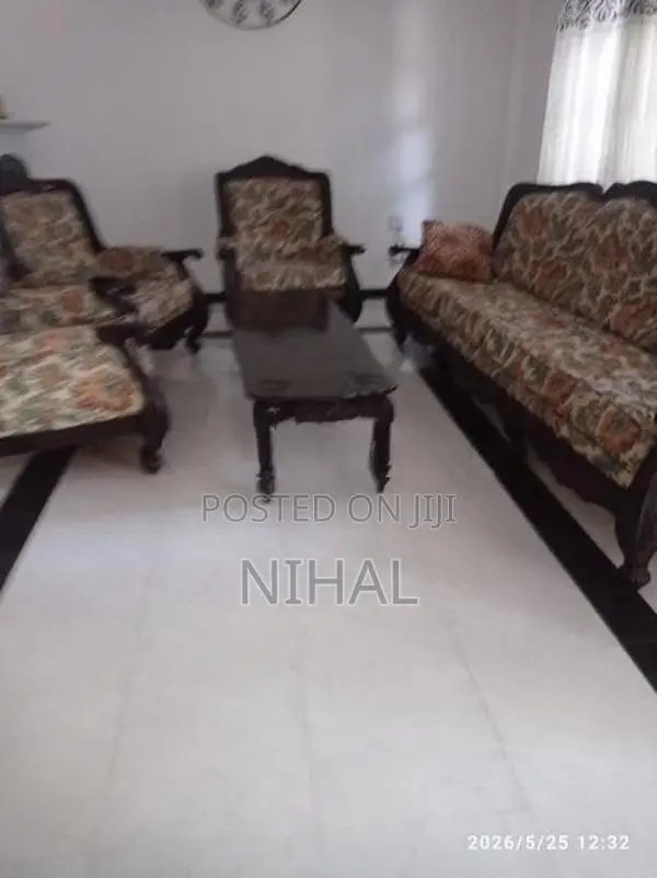 Dining Table with Sofa Set