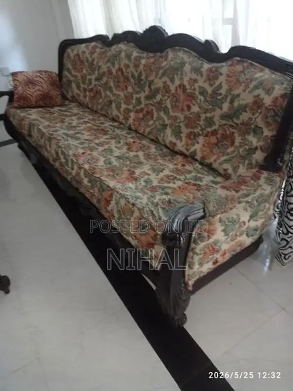 Dining Table with Sofa Set