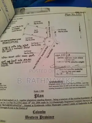 9.5 Perches Residential Land for Sale in Isurupura Road, Malabe