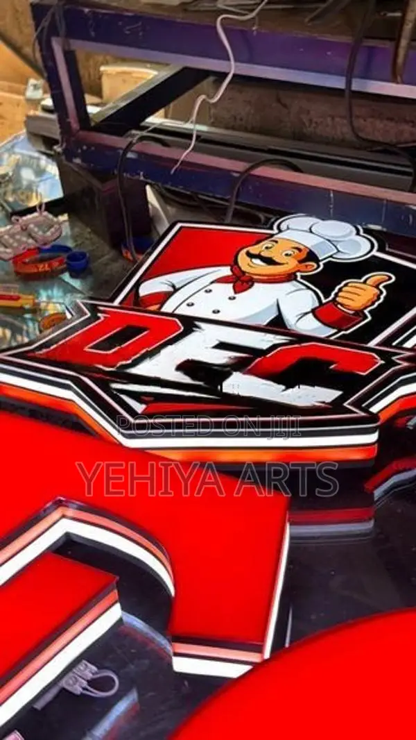 3D LED சைன் போர்டு – விரைவான டெலிவரி