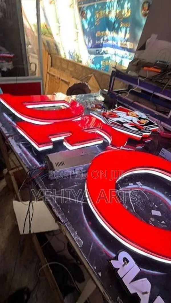 3D LED சைன் போர்டு – விரைவான டெலிவரி