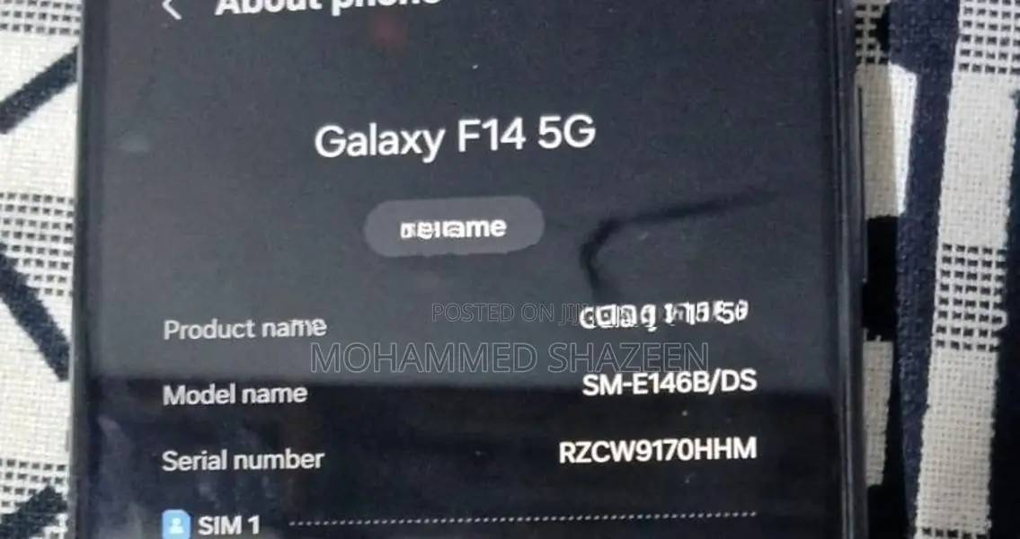Samsung Galaxy F14 5G (Used)