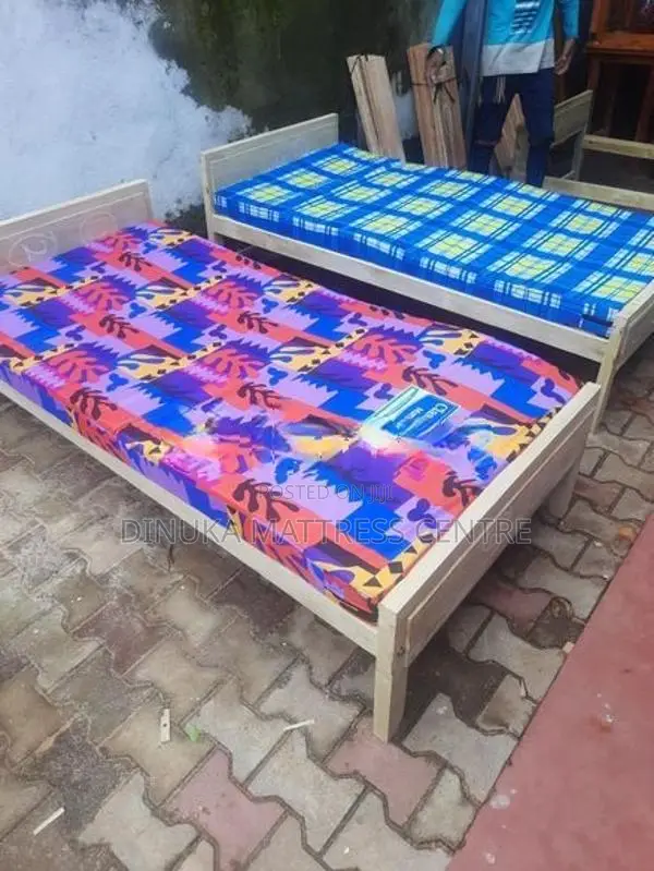 Single Bed with Mattress 6ft ×3ft