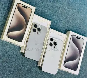 Apple iPhone 15 Pro 256GB-Natural,White (Used)