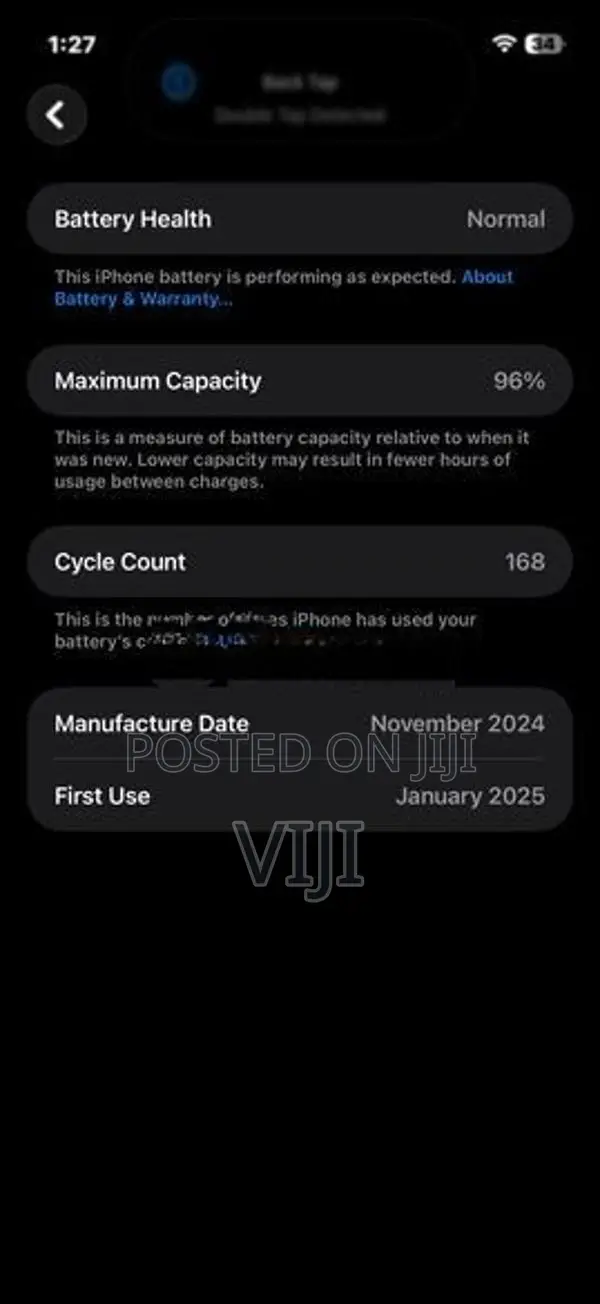Apple iPhone 16 Pro Max 2025 (Used)