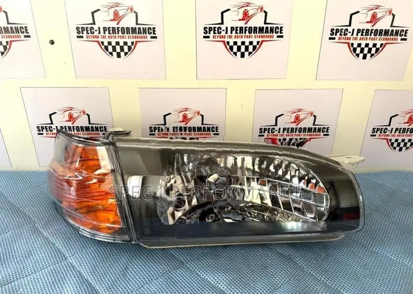 Toyota Corolla AE110/AE111 JDM Black Headlight Set