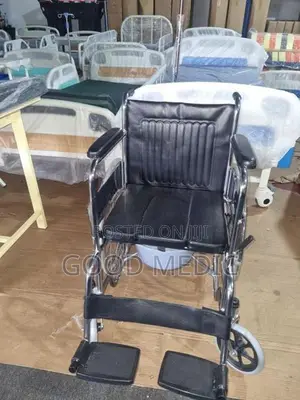 Patient Commode Wheelchair