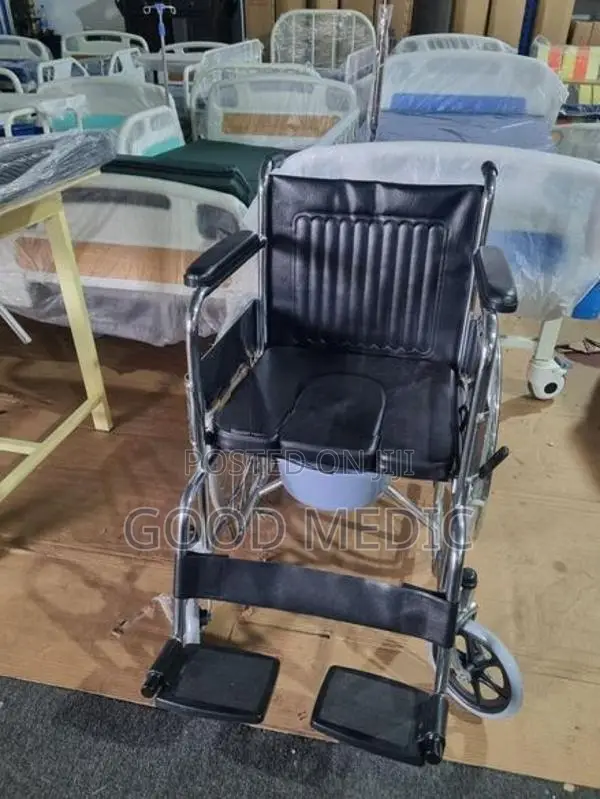 Patient Commode Wheelchair
