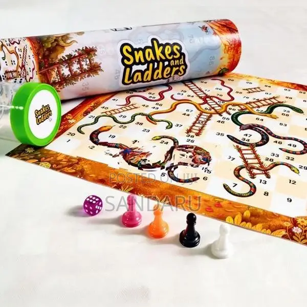 Snakes & Ladders Game Board